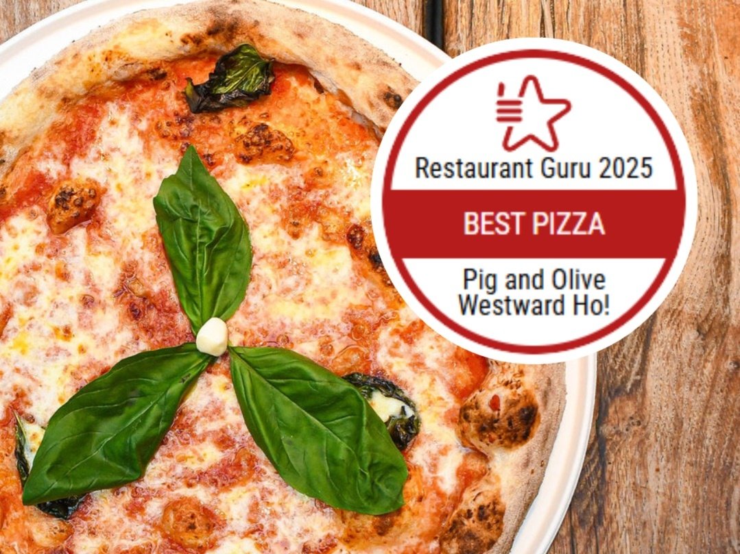 Pig and Olive Wins ‘Best Pizza in Westward Ho!’ Pig and Olive Wins ‘Best Pizza in Westward Ho!’