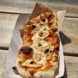 Ham and Mushroom Pizzetta