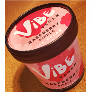 Vegan Raspberry Ripple - Roskilly's Ice Cream