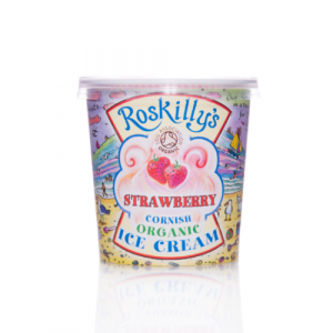Strawberry - Roskilly's Organic Ice Cream