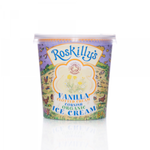 Vanilla & Clotted Cream - Roskilly's Organic Ice Cream