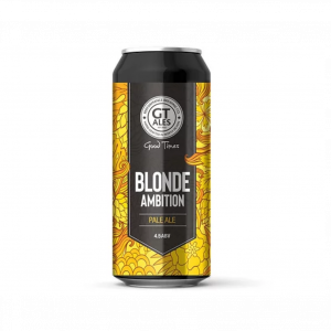 GT Ales - Blonde Ambition, Pale Ale - 440ml 4.5%ABV